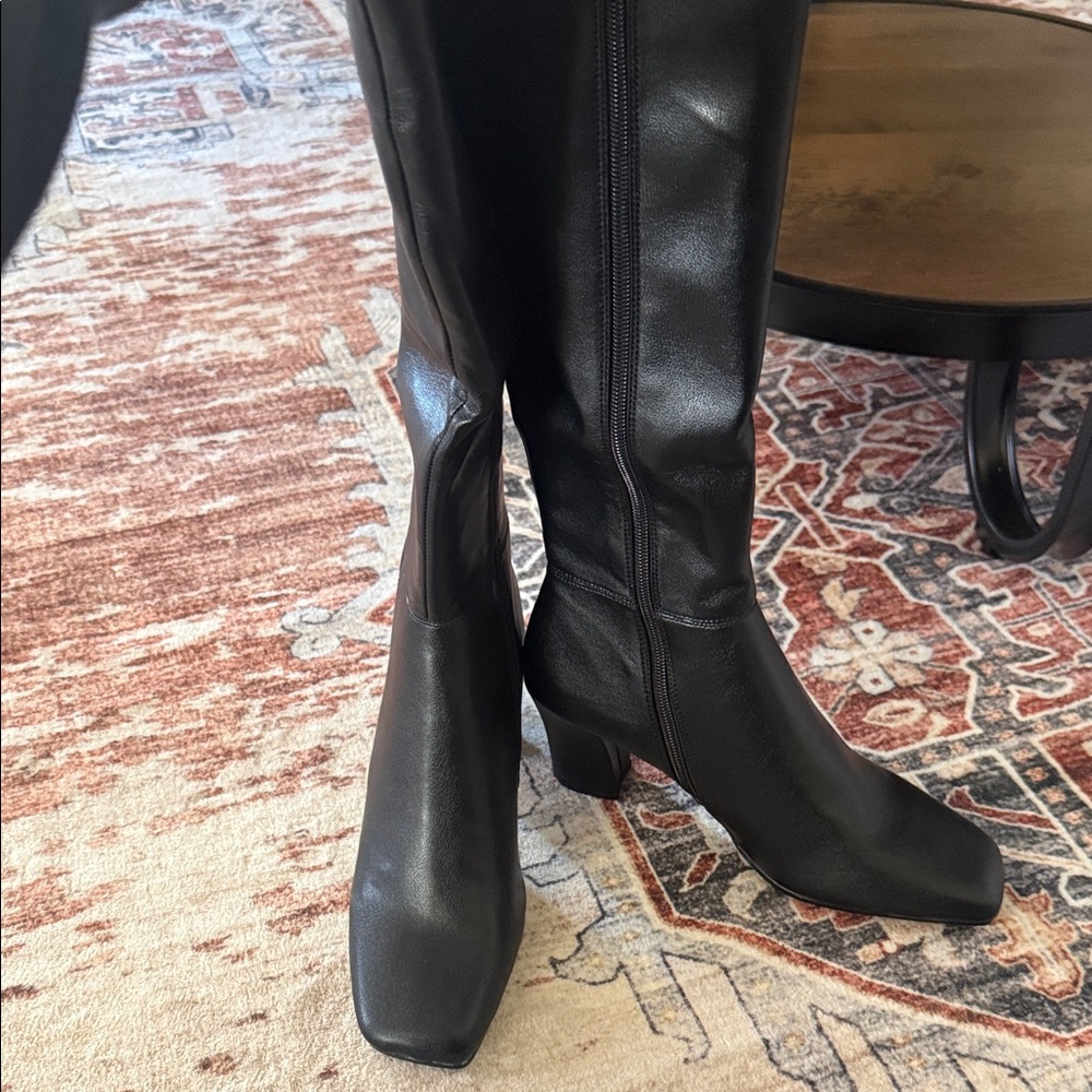 Steve Madden Knee-High Chunky Heel Boots